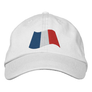 Gorra Bordada Bandera Francesa