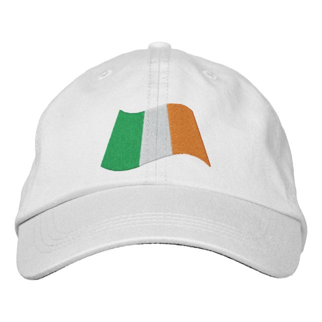 Gorra Bordada Bandera irlandesa del ROI (Anverso)