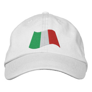 Gorra Bordada Bandera italiana