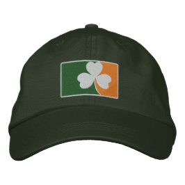 Gorra Bordada Bandera Shamrock irlandesa
