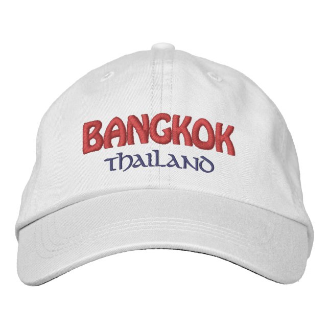 Gorra Bordada Bangkok, Tailandia (Anverso)