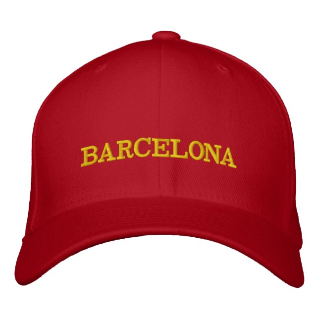 Gorra Bordada Barcelona (Anverso)