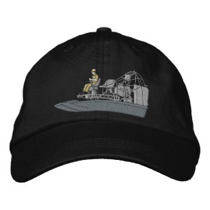 Gorra Bordada Barco de pantano