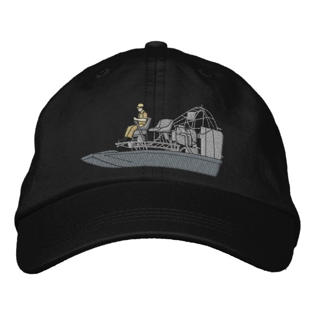 Gorra Bordada Barco de pantano (Anverso)