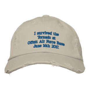 Gorra Bordada Base de las fuerzas aéreas de Offutt