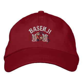 Gorra Bordada Basenji Dog MOM
