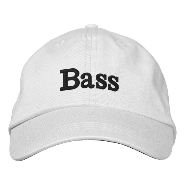 Gorra Bordada Bass (Anverso)