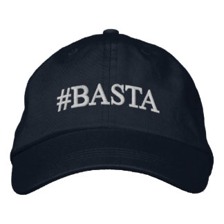 GORRA BORDADA #BASTA