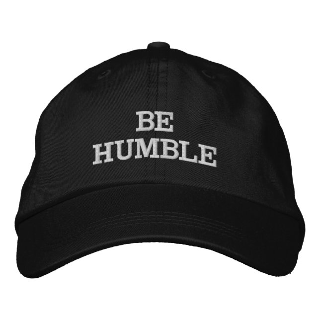 GORRA BORDADA BE HUMILDE HAT (Anverso)