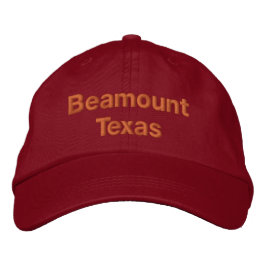 Gorra Bordada Beamount Texas
