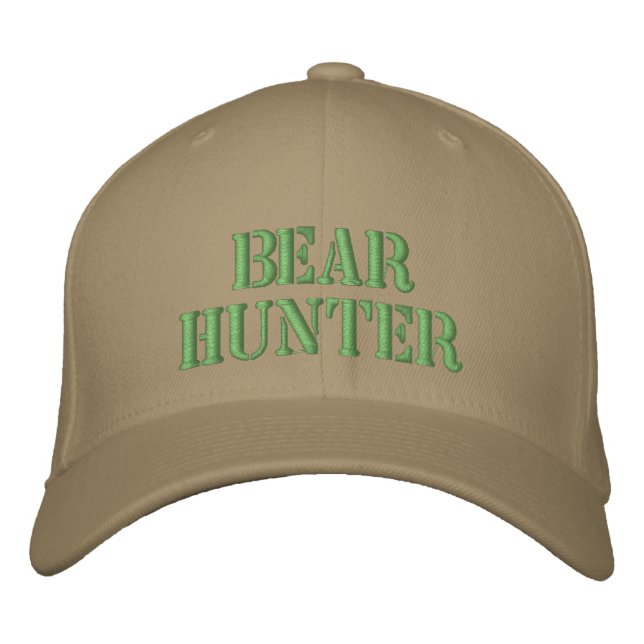 Gorra Bordada Bear Hunter (Anverso)