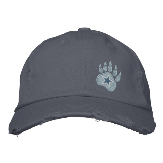 Gorra Bordada Bear Paw Wild Star Embroidery (Anverso)
