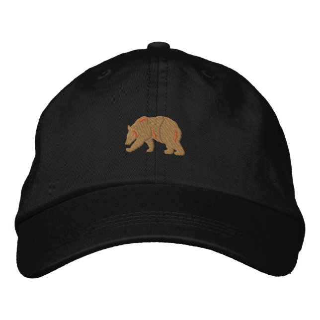 Gorra Bordada Bear Silhouette (Anverso)