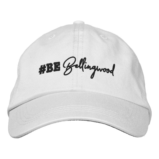 Gorra Bordada #bebellingwood Black Letter Stickerhut (Anverso)