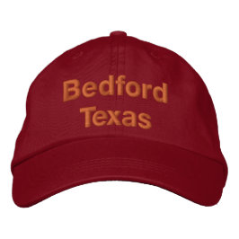 Gorra Bordada Bedford Texas