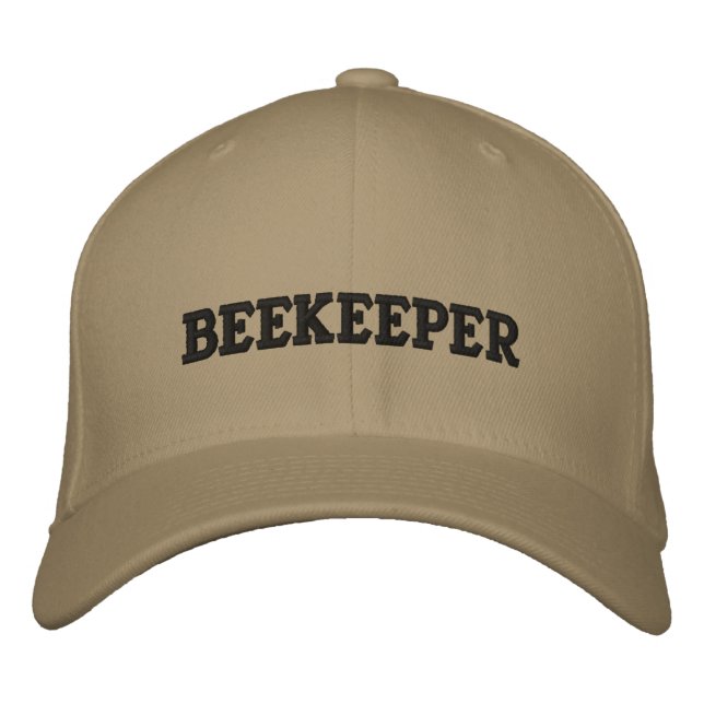 Gorra Bordada Beekeeper Baseball Cap (Anverso)