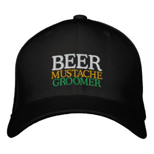 GORRA BORDADA BEER MUSTACHE GROOMER