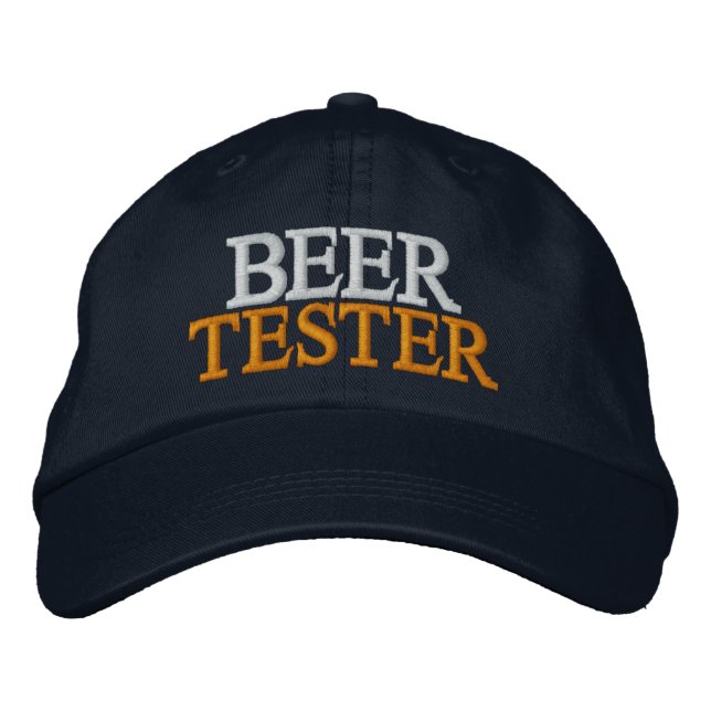 Gorra Bordada Beer Tester (Anverso)