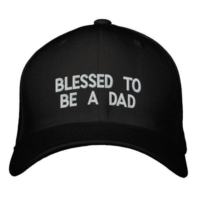 Gorra Bordada Bendito de ser un papá (Anverso)