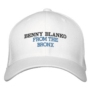 Gorra Bordada Benny Blanco del Bronx