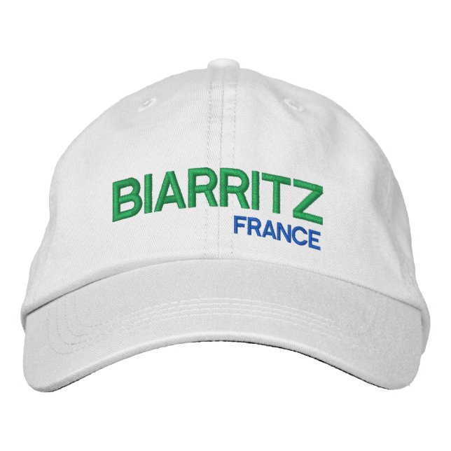 Gorra Bordada Biarritz* France Cap (Anverso)
