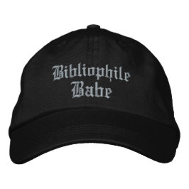 Gorra Bordada Bibliophile Babe