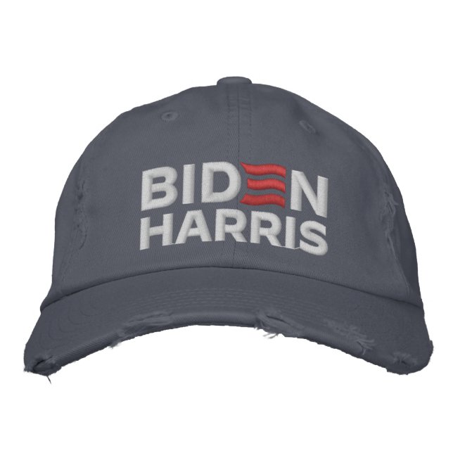 GORRA BORDADA BIDEN HARRIS 2024 (Anverso)