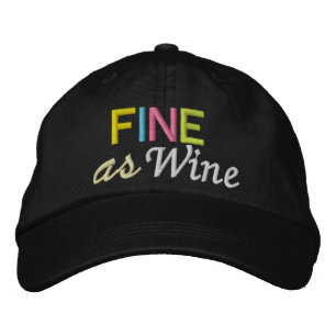 Gorra Bordada Bien como vino
