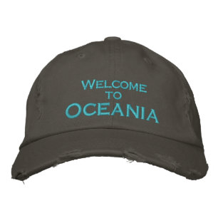 Gorra Bordada Bienvenidos a Oceanía