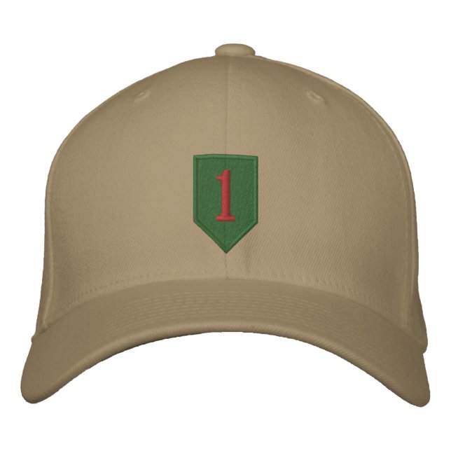 Gorra Bordada Big Red One Patch (Anverso)