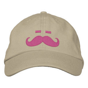 Gorra Bordada Bigote Dormilón ROSA