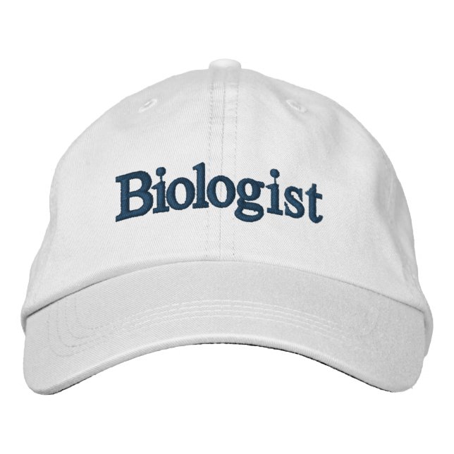 Gorra Bordada Biólogo (Anverso)