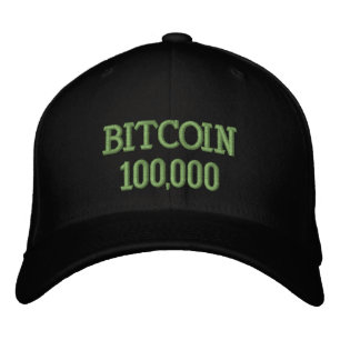 Gorra Bordada Bitcoin 100000 Celebración