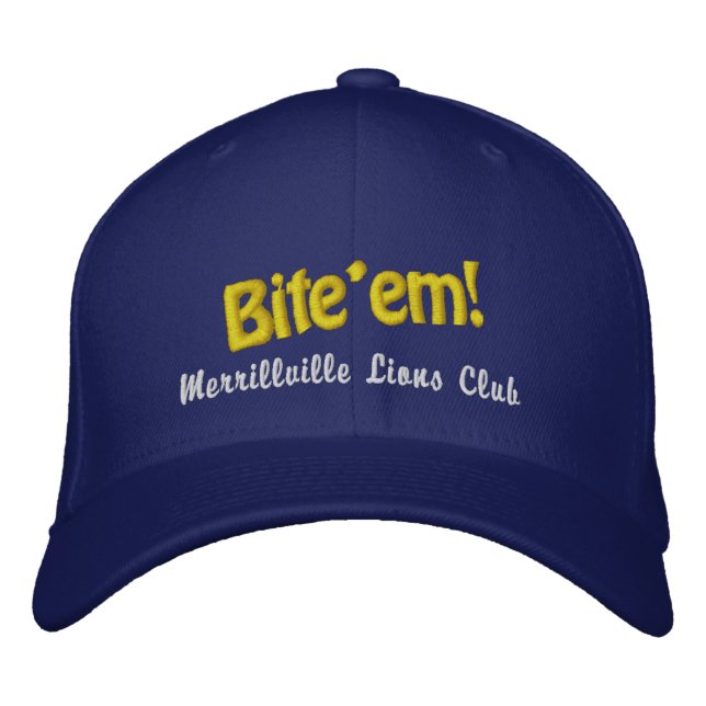 Gorra Bordada Bite'em (Anverso)