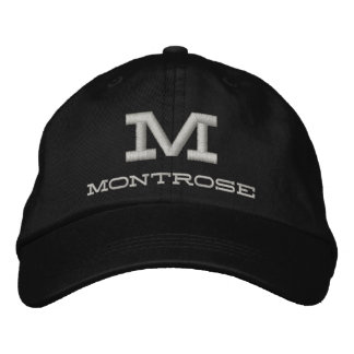 Gorra Bordada Black Chino Twill