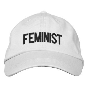 Gorra Bordada Blanco negro femenino audaz