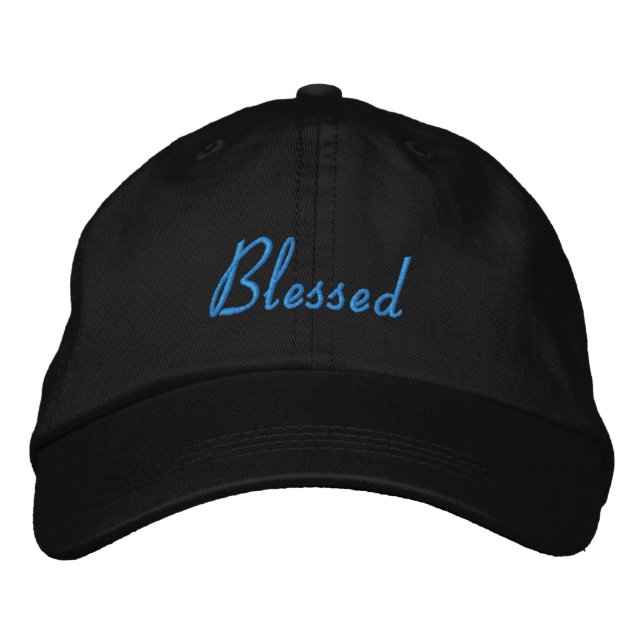 Gorra Bordada Blessed Embroidered Baseball Cap (Anverso)