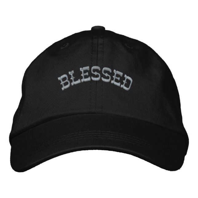 Gorra Bordada Blessed Embroidered Baseball Cap (Anverso)