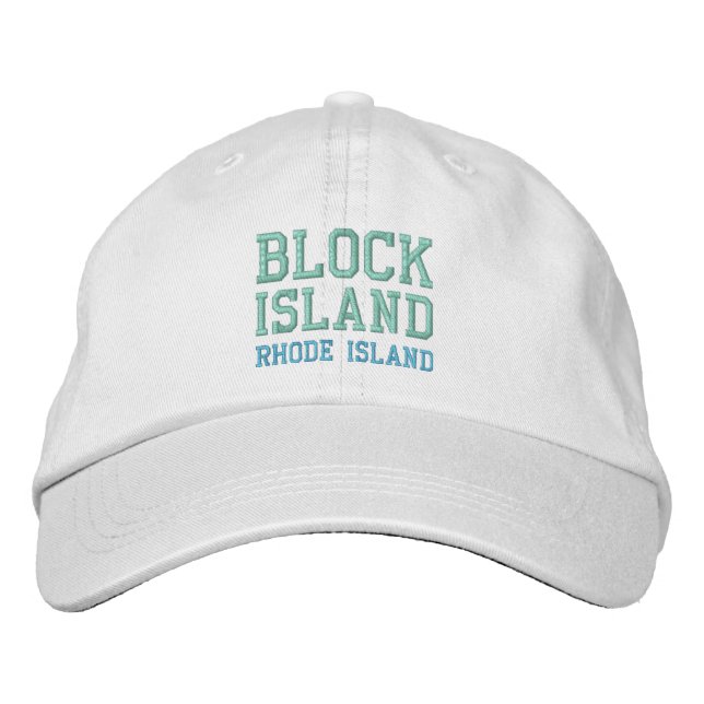 Gorra Bordada BLOCK ISLAND 1 cap (Anverso)