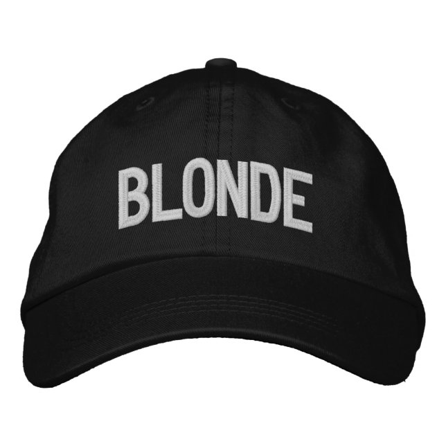 Gorra Bordada Blonde de Sooled (Anverso)