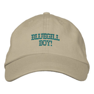 Gorra Bordada Bluegill Boy Personalizado Cap