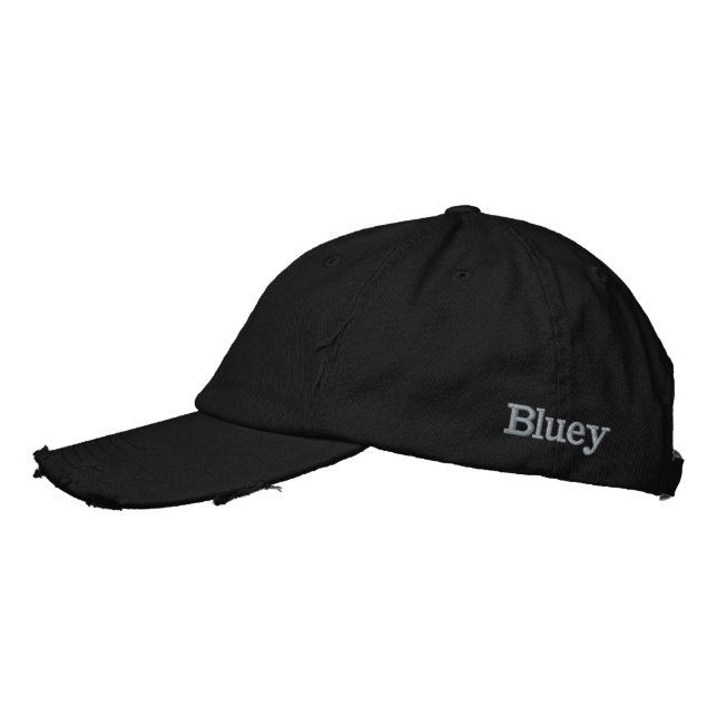 Gorra Bordada "Bluey" Apodo de hombre bordado, (Izquierda)