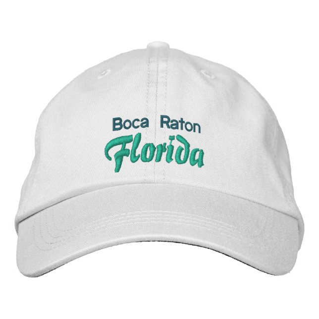 Gorra Bordada BOCA RATON cap (Anverso)