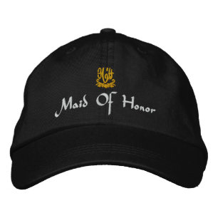 Gorra Bordada Boda De Honor De La empleada Del Trabajo I Brown