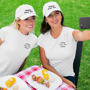 Gorra Bordada Boda Dream Team, novia, fiesta de soltera