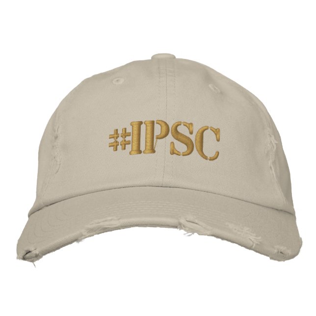 Gorra Bordada Boné #IPSC [SL] (Anverso)