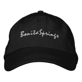 Gorra Bordada Bonita Springs Florida Embroidered Baseball Hat