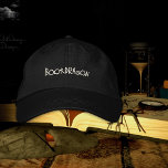 Gorra Bordada "Bookdragon", el tapón con barbilla de testamento<br><div class="desc">¡Suelte su libélula interior con este elegante gorro! ・ Confortable construcción de porcelana de chino ・ Factura precurvada para un ajuste flexible ・ Correa ajustable de tela y cierre de la hebilla de latón antigua ・ Factura inferior de la marina de contraste para un toque de color Esta tapa es...</div>