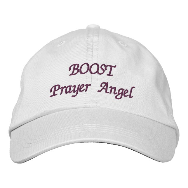 Gorra Bordada BOOST Prayer Angel Cap (Anverso)