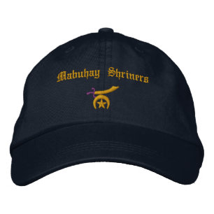 Gorra Bordada Bordado Shriner